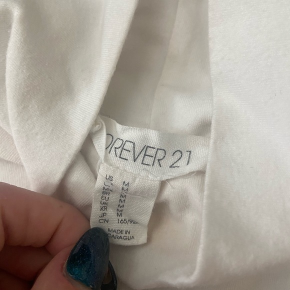 White turtleneck crop top - Picture 2 of 2